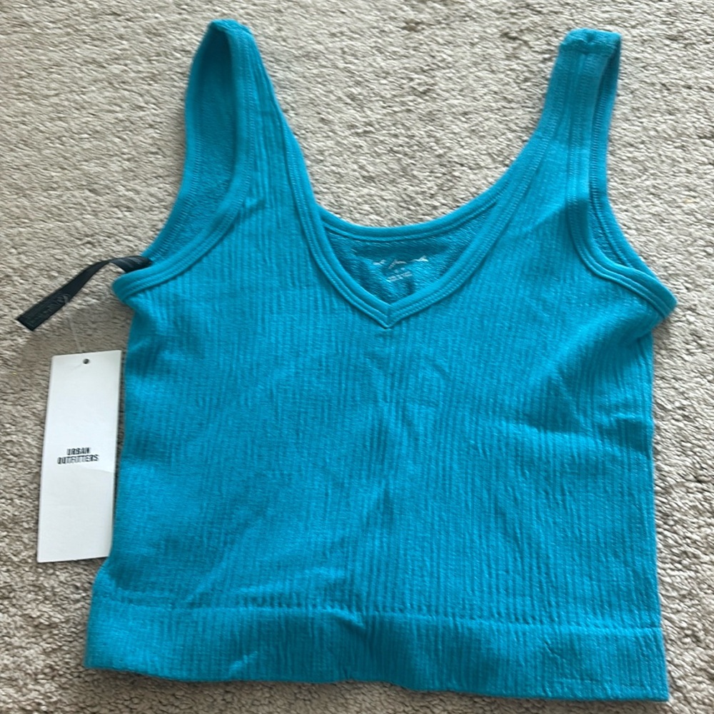 NWT urban outfitters blue tank top